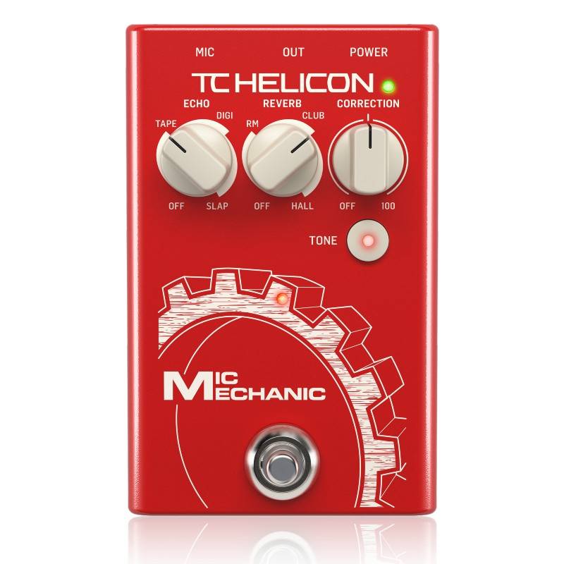 TC Helicon MIC MECHANIC 2 UltraSimple BatteryPowered Vocal Effects